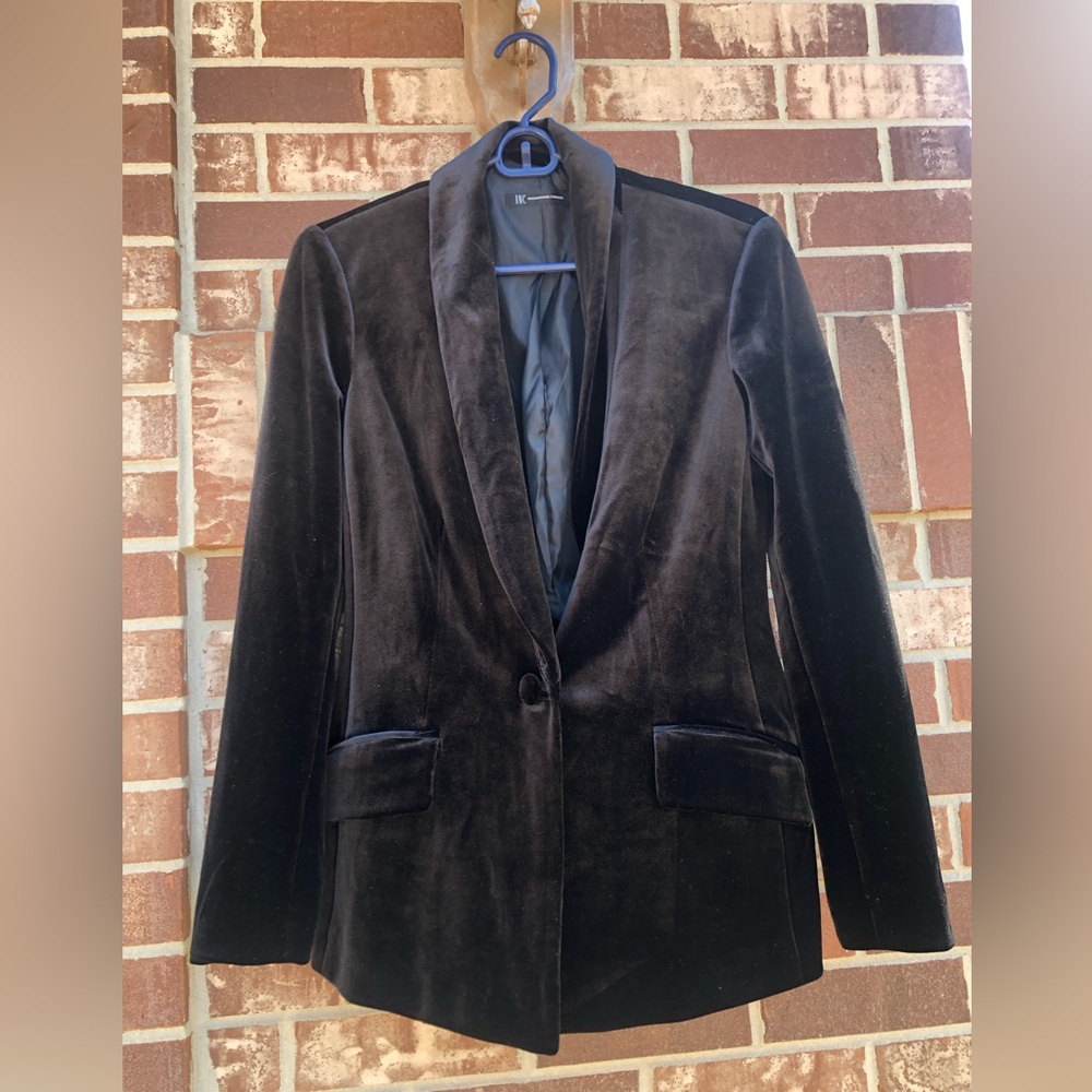 Black Velvet Blazer